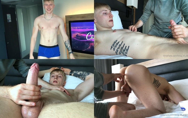 Gorgeous straight college student @Callum gay for pay