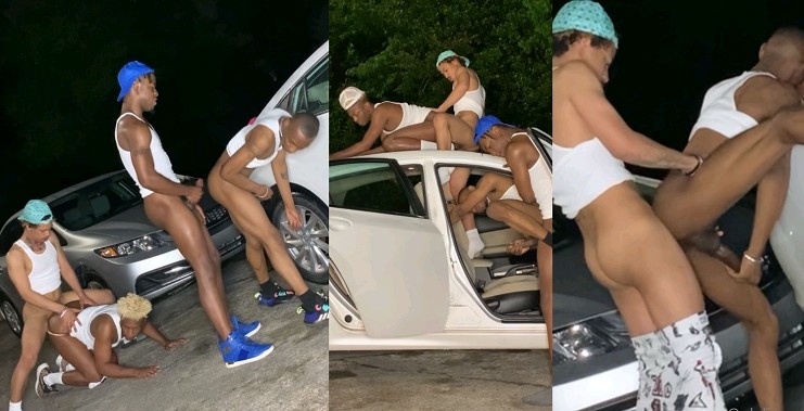 Orgy after forbidden road race 1