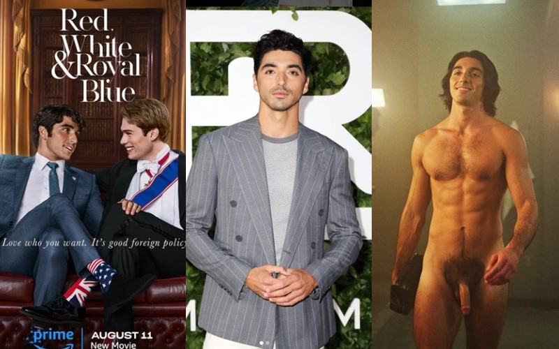 Nudes of Taylor Perez actor from new gay romance Red White Royal Blue