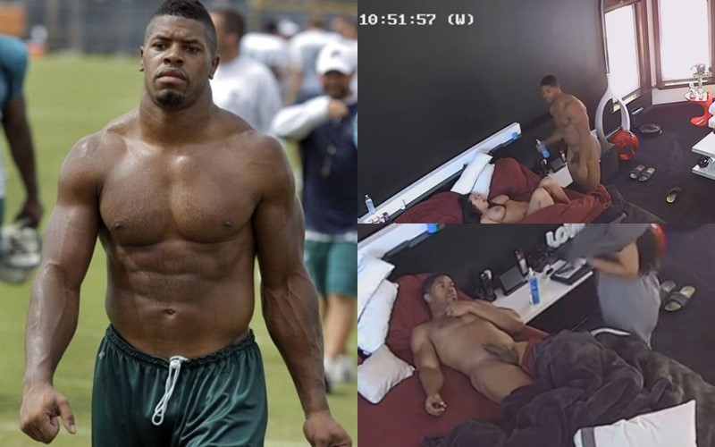 busted Hunky Famous Ex NFL player fucks a hot bitch