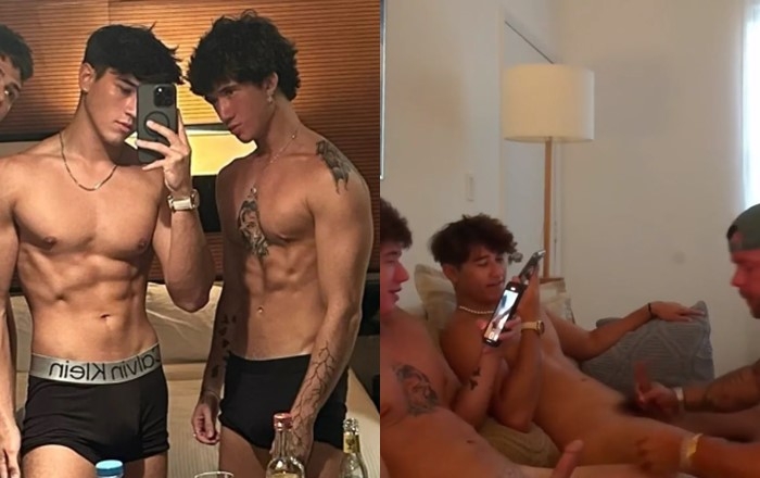 @ethanwilson straight friend @mickeyy blowjob first time other guy