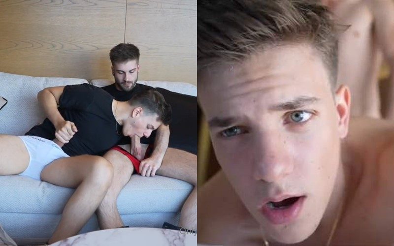 Cute boys Louis fucking Connor