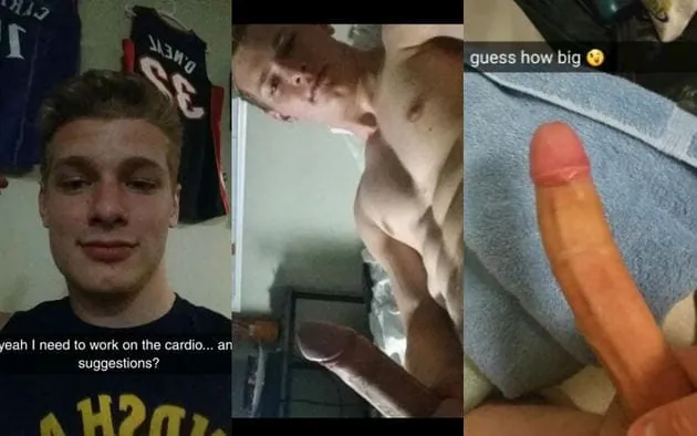 a nice blond dick of a stud school jock – from Leaked nudes