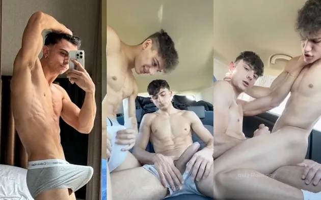 tiktokers big cocks @Kevin @Ricky fuxking in car
