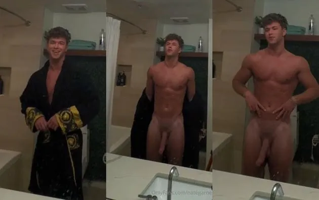 stud influencer showing his long dick
