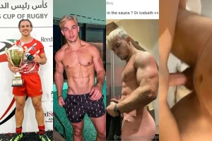CharlieTaylor rugby player pro from Dubai nudes Sextape bigwb