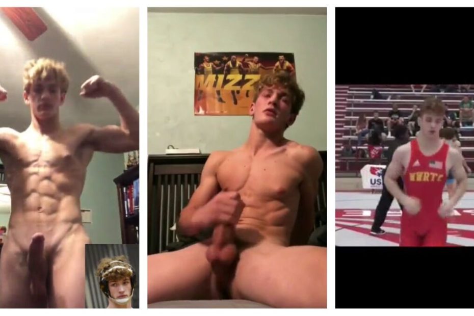 Straight College Wrestler Gets Baited And Shoots Cum 1