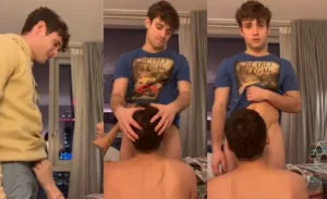 he was shy but accepted a blowjob doodb