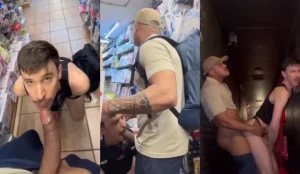 Diego Barros fucking a fa at the store dodb