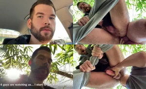 Handsome guy vlogs his first cruising bigb
