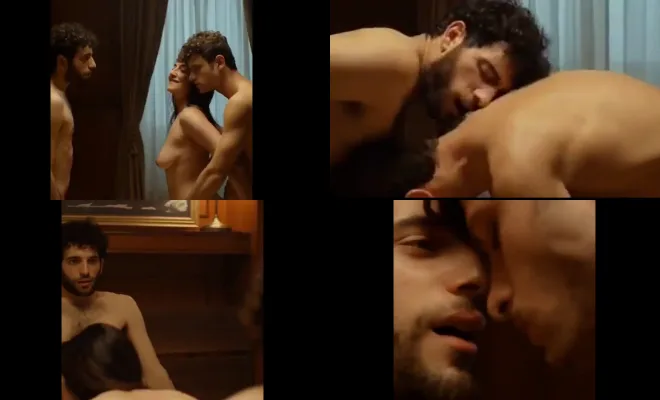 two brothers fuck a milf together in movie lulu