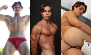 yummy boy stripping for fans salv