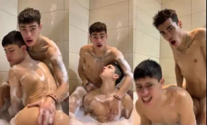a bath in the jacuzzi with my cousin stream