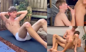 twink fucking after train with bro gym gifted stream