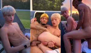 cute twink of tiktok fucked by a gifted rapper at the farm spa lulu