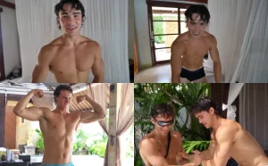 hot youtubers in an intimate moment