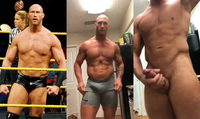 WWE wrestler showing off his big cock in a steamy chat nudesboys salv