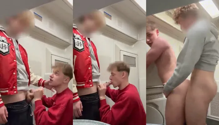 college football captain Fucks Me in the university bathroom