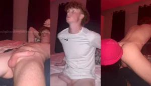 Redhead college Receives Deep Oral Sex Licking His Hole and Cock sal2