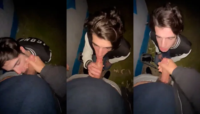 Sucking the Coach Behind the Football Stadium lul2