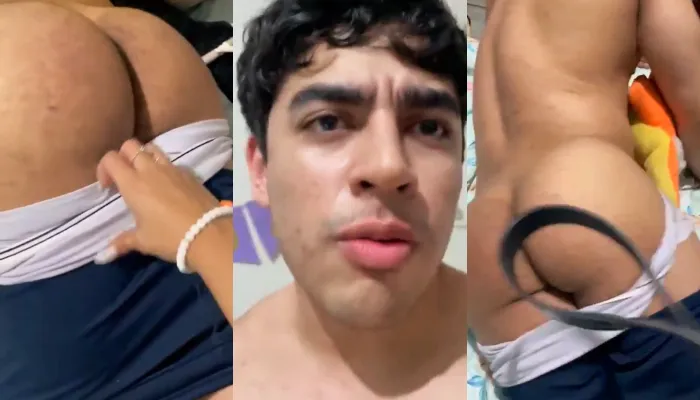 Influencer Gets Spanked and Disciplined by His Dominant Girlfriend