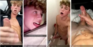 Tiktok Boy Ryan Evans nudes and cum st2