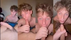 Cute blond twink agrees to suck his horny friends dick onlyfans gay free