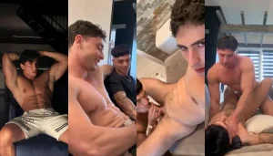 The handsome guy from Instagram fucks his gym buddy