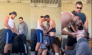 A sub twink is used by two strong alphas