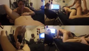 Had sex in front of str8 brother while he plays video games