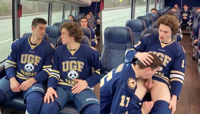 Heated Rivalry: hockey players fucking on the road to the big game