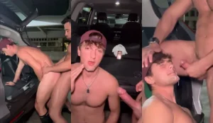 fucking in the garage and drinking my BF cum