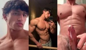 nudes of hot fitness influencer cumming a lot