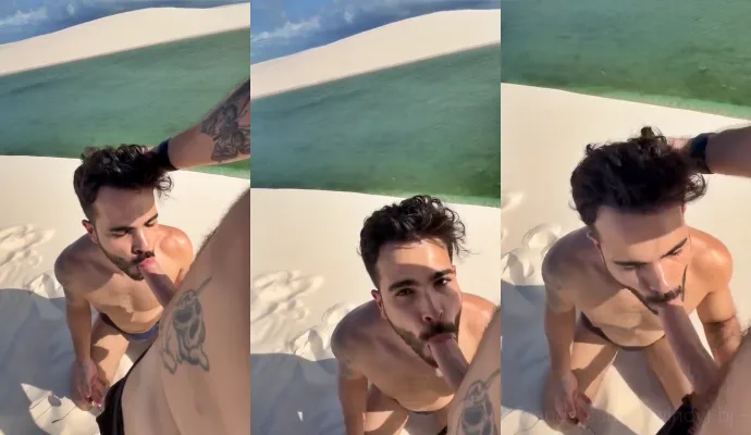 Couple Swap Sloppy Blowjobs At A Famous Tourist Spot – Risky Outdoor Sex