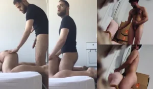 Arab straight guys caught on IP cam fucking a gay
