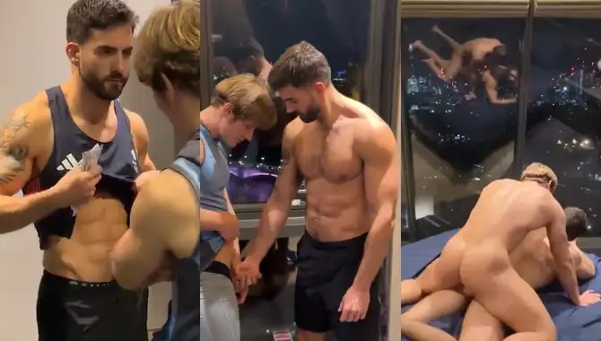 Pounding My Curious Gym Bro Hard After the Gym