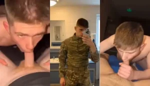 Strict Military Officer Punishes His Young Subordinate