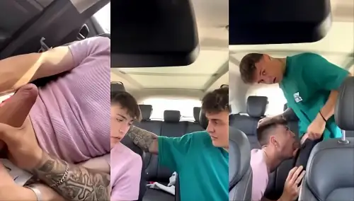 Convincing My Friend to Suck My Dick During a Road Trip