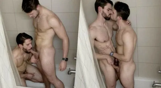 Fun in the shower Evan Arbour