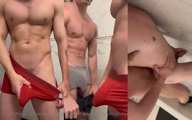 Male model gets fucked by his hunky friend
