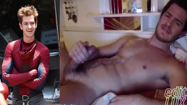 Actor Andrew Garfield jerk off (IA)