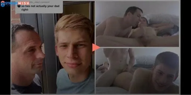 “Dad and son” TikTok couple fucking before they were famous